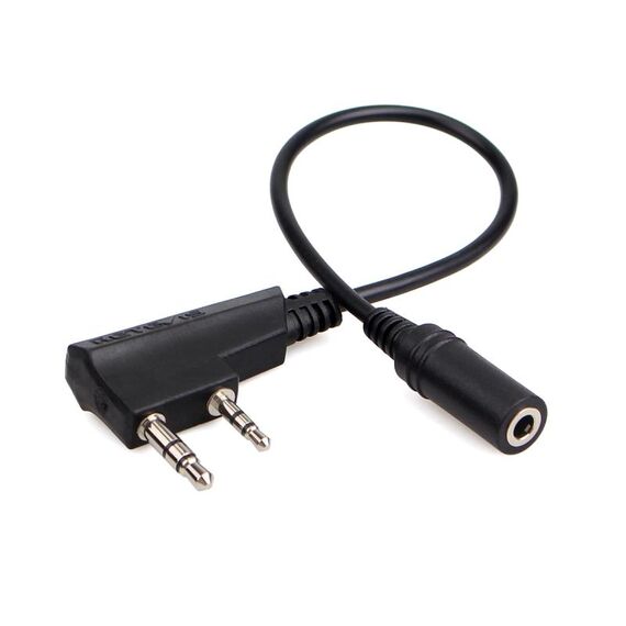 Retevis Tck01 Kenwood 2 Pin a 3,5 mm Femmina Mobile Phone Audio Audio Transfer Transfer? Cavo per RT21 / RT22 / RT24 / RT7 / RT27 / H777
