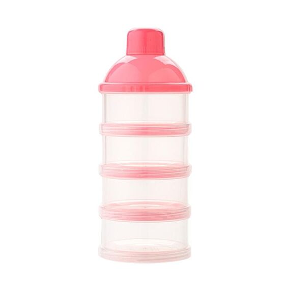 Dispenser portatile per latte in polvere Contenitore per alimenti Contenitore per alimenti Contenitore per alimenti per neonati (rosa)