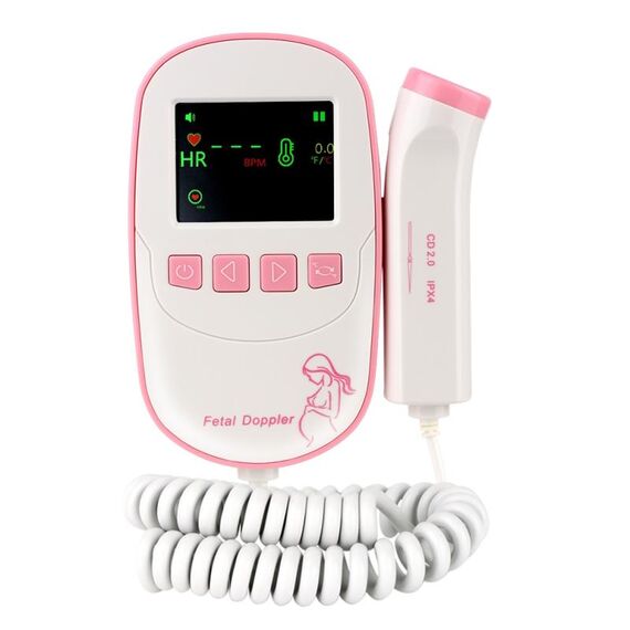 FD20P Rilevatore di battito cardiaco per bambini ad ultrasuoni fetale Doppler