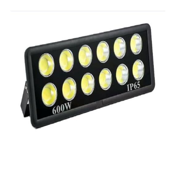 Super Bright Outdoor Building Flood Light Shiny Spotlight Square Stadium Highway con driver isolato, AC 85-265V