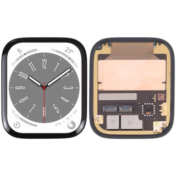 Schermo LCD per Apple Watch Series 8 45mm con digitalizzatore assemblaggio completo