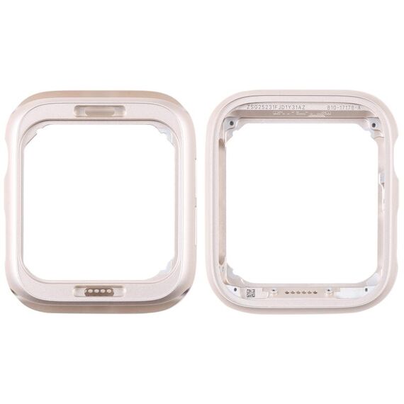 Per Apple Watch Series SE 2022 40 mm in acciaio inossidabile con cornice centrale (oro)