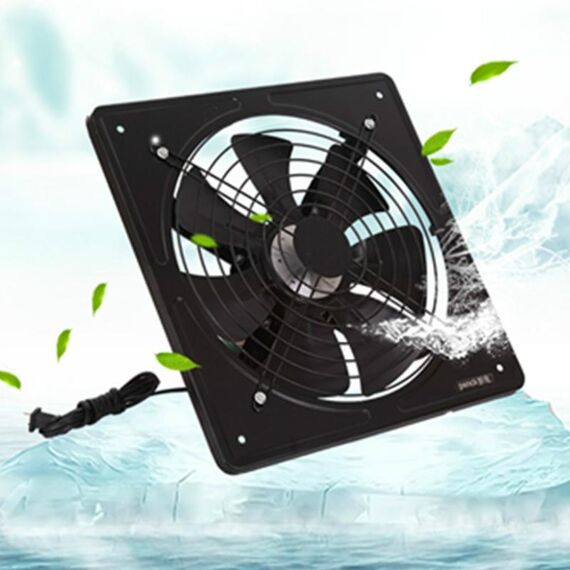 220V Speed ​​Air estrattore finestra di ventilazione Fan Ventilatore di scarico ad alta per la cucina ventilatore assiale ventilatore a muro industriale