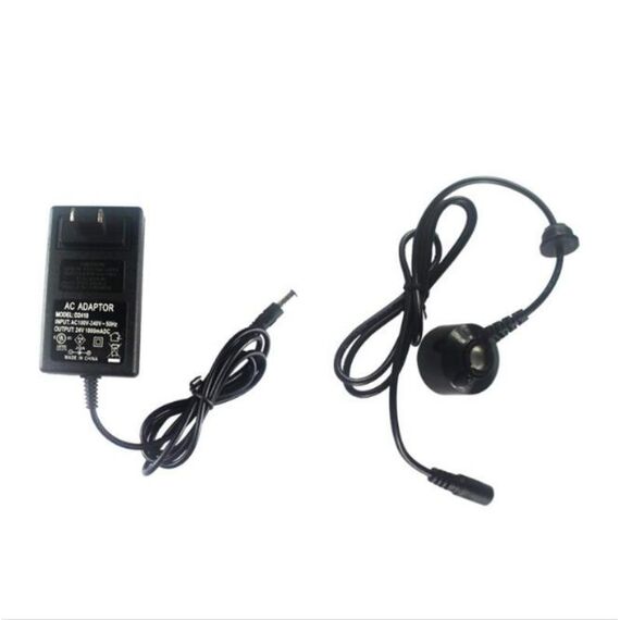 Mini Testa di Atomizzazione Senza Luce Accessori per Acqua Rockery Accessori per Umidificatore Nebbioso Umidificatore Fai da Te (Senza Lampada + Alimentatore 100-240 V Spina CN)