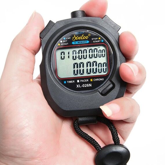 XINLOO XL-026N Doppia fila 10 memorie Cronometro elettronico Display a grande schermo Timer arbitro