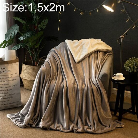 Inverno sofà della coperta del doppio spessore cachemire corallo Ofice Nap Blanket
