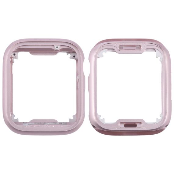 Per Apple Watch Series 9 Piastra con cornice centrale in lega di alluminio da 41 mm (rosa)