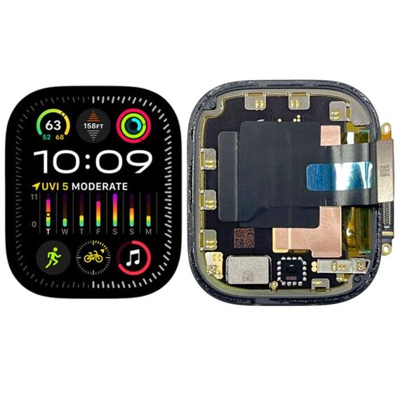 Per Apple Watch Ultra 2 A2986 A2987 Digitalizzatore schermo LCD originale assemblaggio completo con cornice