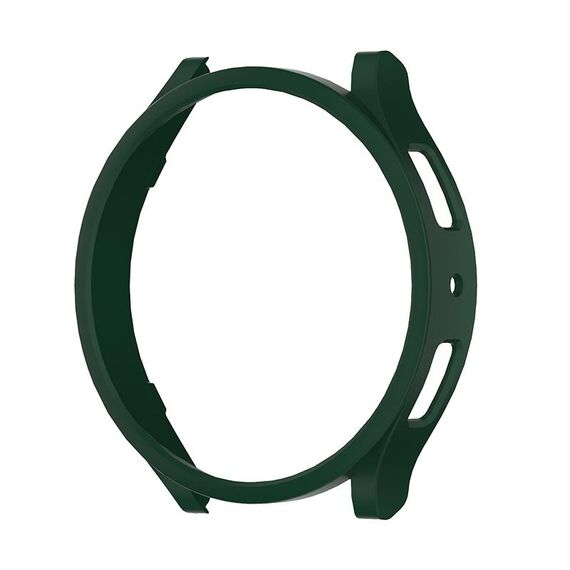Custodia protettiva per orologio PC semi-inclusa per Samsung Galaxy Watch 6 44 mm (verde scuro)