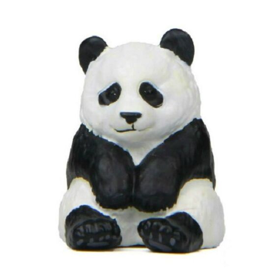 Panda Life Ornamenti per bambole con paesaggi al forno micro-paesaggio multiforme (Panda seduto)
