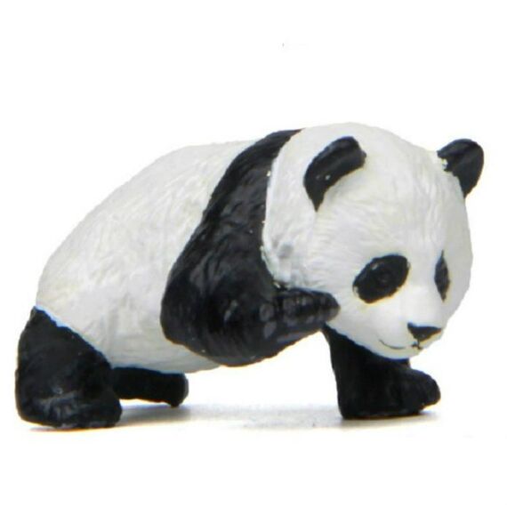 Panda Life Ornamenti per bambole con paesaggi al forno micro-paesaggio multiforme (Panda rampicante)