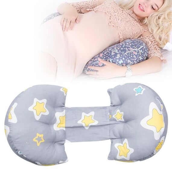 Cuscino multifunzionale a forma di U per donne incinte (pentagramma)