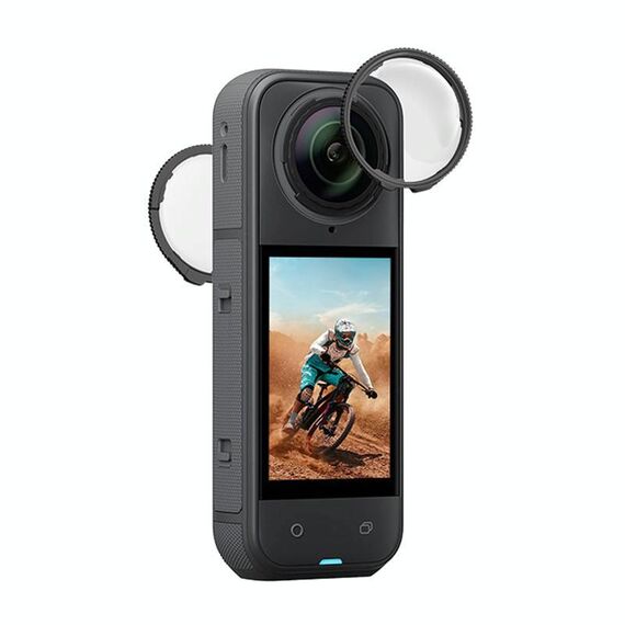 Pellicola antigraffio rotante per obiettivo Insta360 X5 (protezione in vetro per obiettivo)