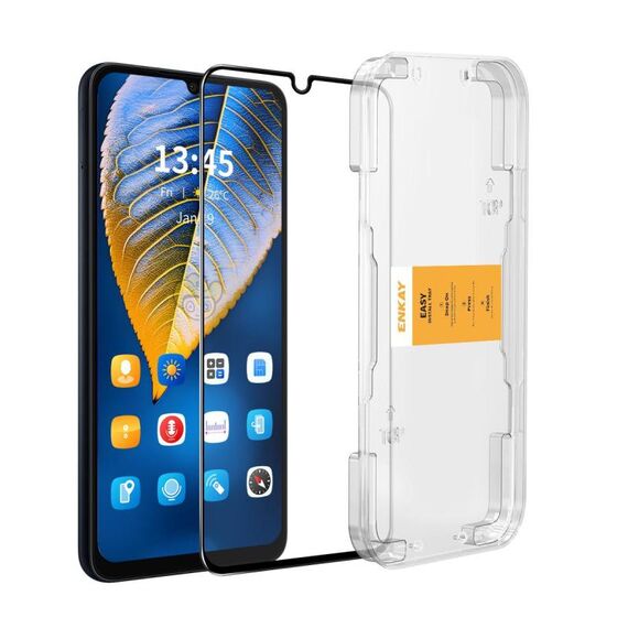 Per Samsung Galaxy F16 / M16 ENKAY Pellicola in vetro temperato ad alto tenore di allumina e facile da installare
