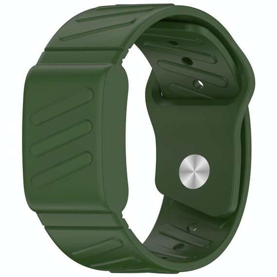 Per cinturino in silicone testurizzato WHOOP 4.0 (verde militare)