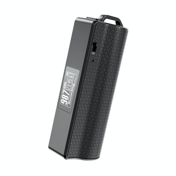 Penna di registrazione vocale con riduzione magnetica del rumore e display OLED JNN Q70P, supporto per controllo APP, memoria: 8 GB (nero)