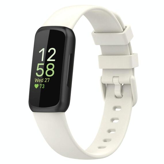 Cinturino in silicone tinta unita per Fitbit Versa 4 / Versa 3 / Sense2 / Sense xDfind, taglia: S (albicocca)