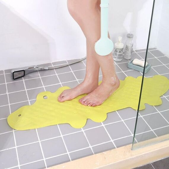 Tappetino da bagno per bagno Tappetino da bagno antiscivolo per bambini (verde)