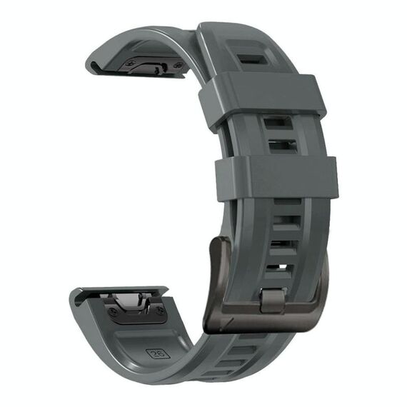 Cinturino per orologio sportivo in silicone Gamin xDfind da 22 mm, colore puro (grigio antracite)