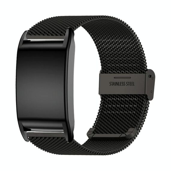 Per cinturino in maglia di acciaio con fibbia milanese WHOOP 4.0 (nero)