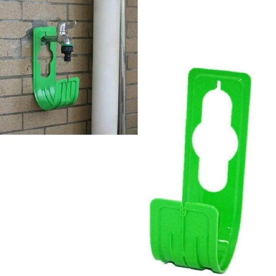 2 pezzi tubo flessibile dell'acqua piccolo gancio Garden Garden Tubo telescopico Staffa