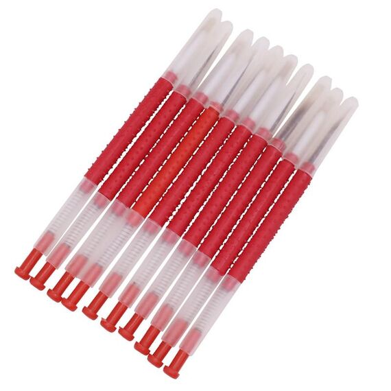 Strumento per apicoltura con ago di trasferimento a vite senza fine con involucro di plastica semplice da 10 pezzi