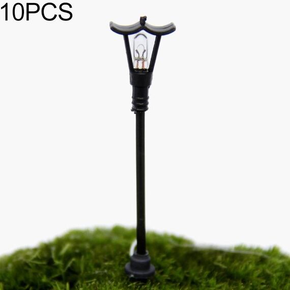 10 pezzi muschio micro paesaggio decorazione succulente bottiglia ecologica bonsai vaso modello lampada ornamento (singola lampada testa d'onda)