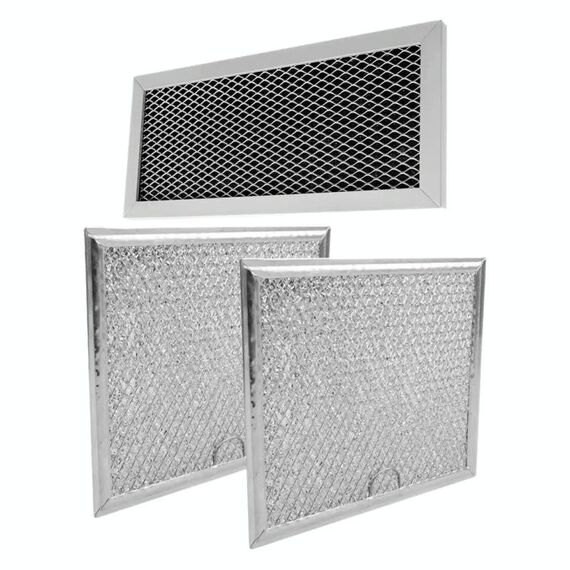 3 pezzi/set filtro carbone per microonde per parti di ricambio Samsung ME19R7041FS