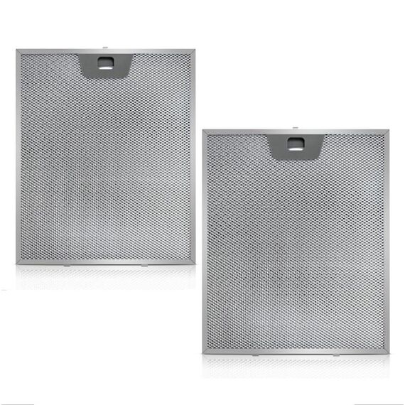 Filtro antigrasso per cappa aspirante WB02X24871, 2 pezzi/confezione, per GE JVW5361EJ1ES / JVW5361EJES / JVW5361SJSS / JVW5361FJ1DS / JVW5361SJ1SS