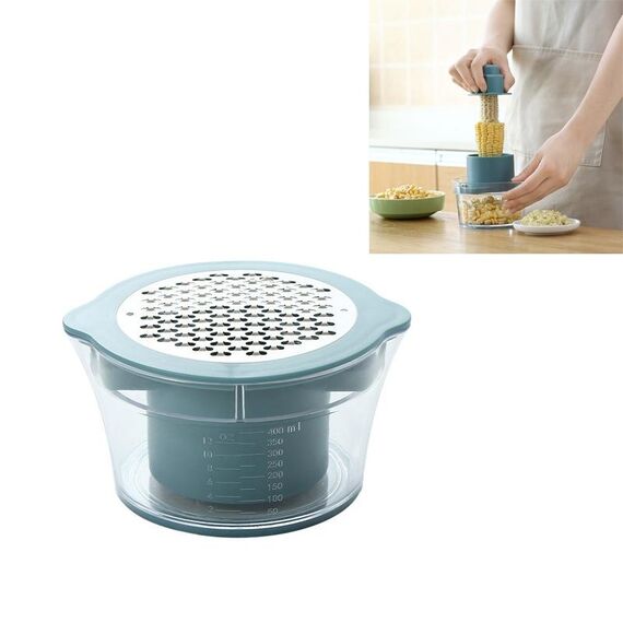 Macina fango per pelapatate multifunzione per uso domestico (blu)