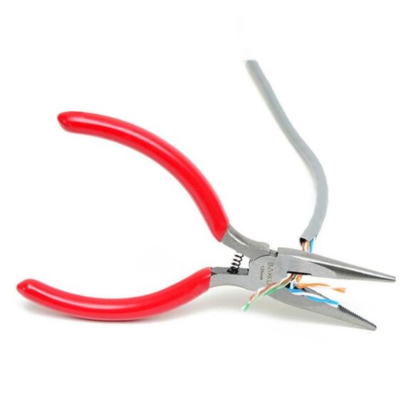 BAKU BK-071 Pinze manuali Pinze piatte a becco lungo Pinze a becco lungo Strumenti di riparazione manuale per uso domestico