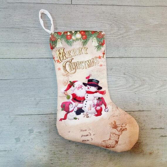 3 pezzi di calze natalizie ciondolo regalo di decorazioni natalizie, specifica: tipo A Old Man Snowman