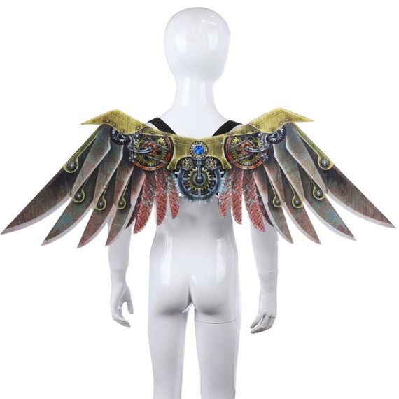 Halloween Carnival Stage Dress Up Puntelli Adulti Bambini Cosplay Punk Blade Wings, Stile: Chlid
