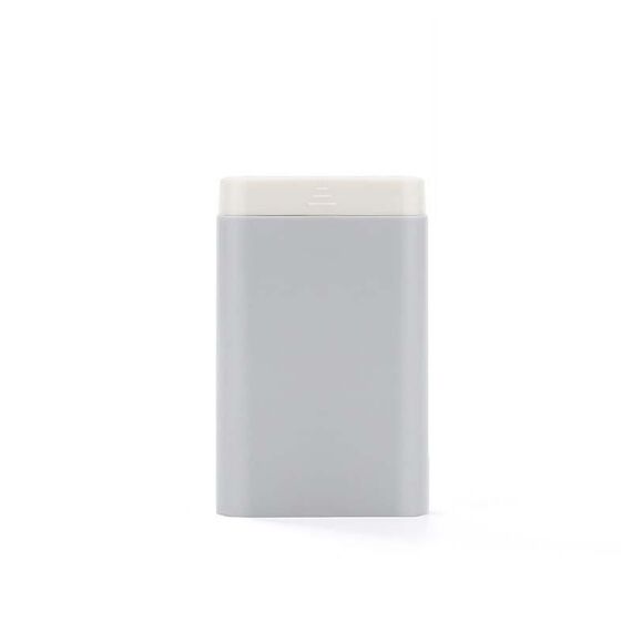 Scatola portapillole portatile sigillata 3 pezzi divisa in scomparti Mini portapillole portatile (grigio)