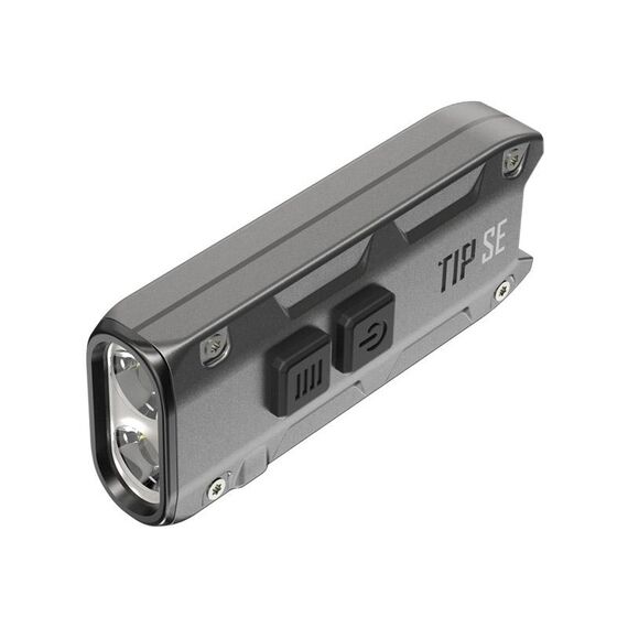 Nitecore 700 Lumens TIP SE Mini LED Glare Flashlight Lampada in metallo ricaricabile USB (grigio)