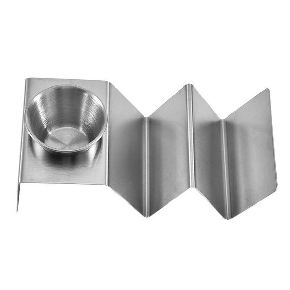 Strumenti per buffet con griglia per pancake in acciaio inossidabile con tazza