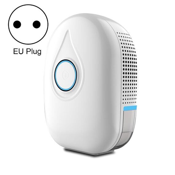 GZ-1901 Mini deumidificatore semiconduttore per uso domestico Piccolo deumidificatore Deumidificatore per camera da letto Assorbitore di umidità, Specifiche del prodotto: Spina UE (Fresh Blue)
