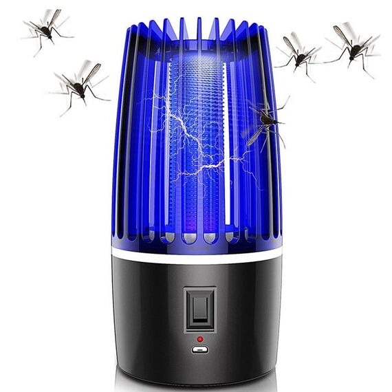 ALE-MWD-008 Home Bedroom Muto Mosquito Trappola Zanzara Zanzara Esterni Non-radiazione Fly Mosquito Repellente, Specifiche del prodotto: Tipo di ricarica 2000 Mah (nero)