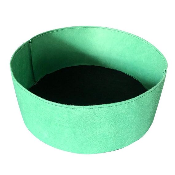 90x30cm 190l Feltro piantando barilotto al coperto esterno sacchetto della pianta rotondo della pianta non tessuto sacchetto della piantina non tessuto (erba verde)