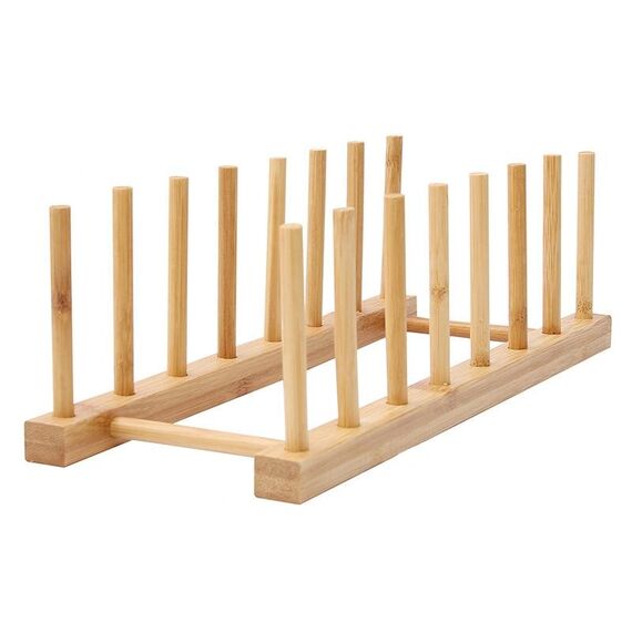4 PCS Multi-use Bowl Disc Rack da cucina Scarpe da cucina Bamboo Tableware rack, strato (specifica): 7 griglia