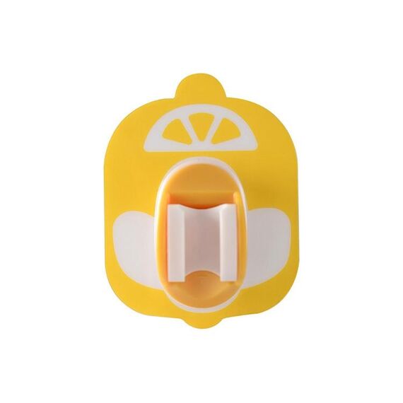 Staffa per doccia regolabile con base fissa universale Shakehead per doccia gratuita (giallo limone)