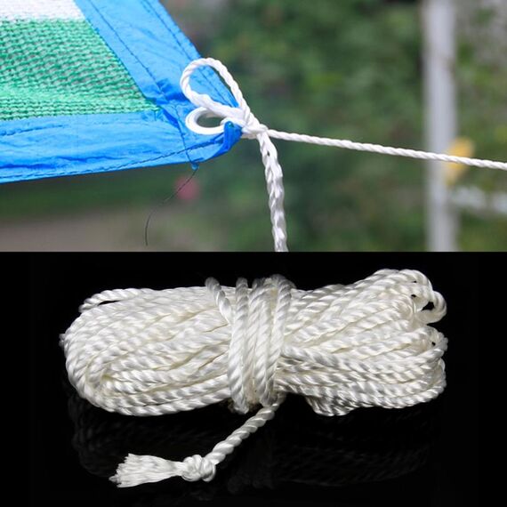 Corda intrecciata in nylon da campeggio per uso domestico multiuso da 10 m