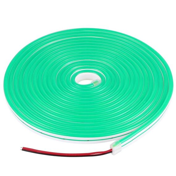 CJ-1206 12 V 6A 5M IP65 Silicone impermeabile al neon LED Strip Light (verde)