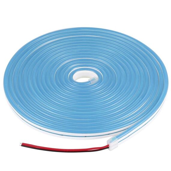 CJ-1206 12 V 6A 5m IP65 Silicone impermeabile al neon LED Strip Light (Sky Blue)