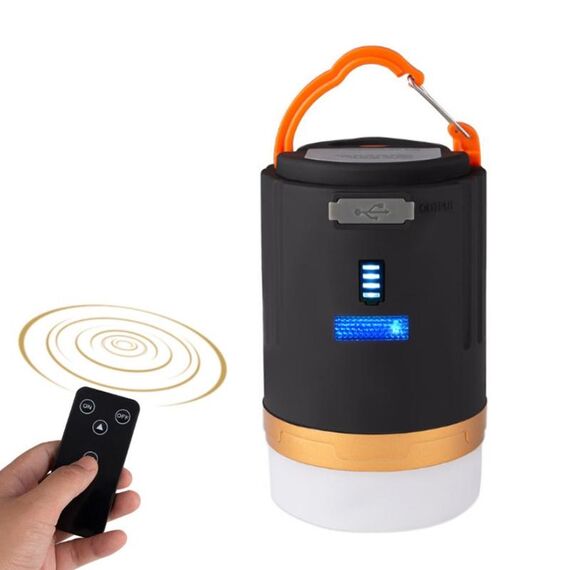 YD-29 Telecomando Remote Camping Light Lighting esterna Portatile Tenda USB Lampada Lampada LED LED (nero)