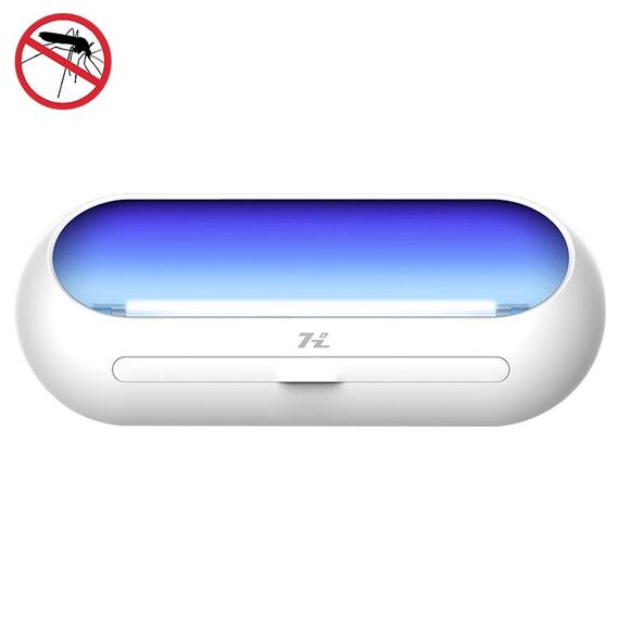 Hanzhang Sticky Trappola Zanzara Lampada Ristorante Hotel Hanging Electronic Fly Killer CN Plug, Specifica: Bianco 16W Doppia lampada Tube 4 Tubo leggero