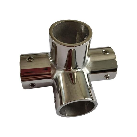 Accessori per l'hardware per attrezzature a quattro vie in acciaio inox da 25 mm 316, specifica: