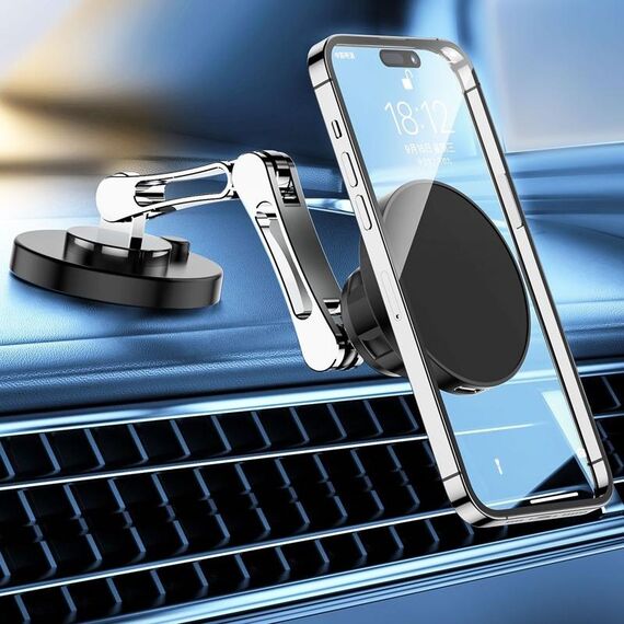 Staffa girevole magnetica per navigazione magnetica per telefono cellulare Magsafe, modello: senza ricarica wireless