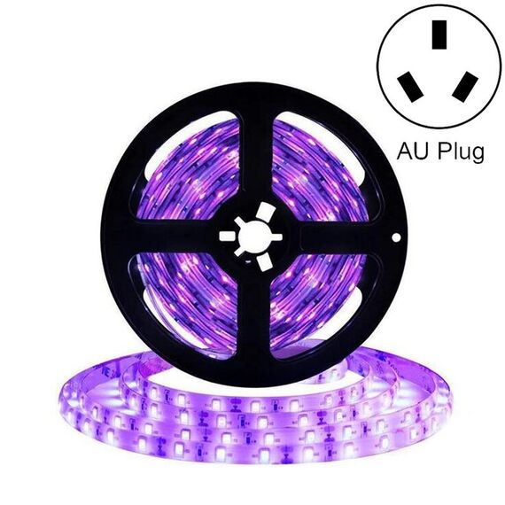 3528 SMD UV Purple Light Striscia Epossidica Lampada a LED Epossidica Striscia di luce decorativa, Stile: Bare Board 10m (Plug AU)
