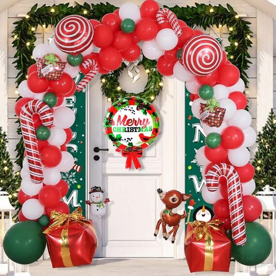 Decorazione di Natale Arch Balloon Set, Stile: Balloon Bhain 2